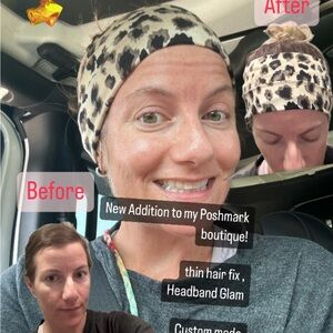 Handmade Hairband Toppers ! CUSTOM made 🎗️GLAM WRAP 🎗️by myself for you !